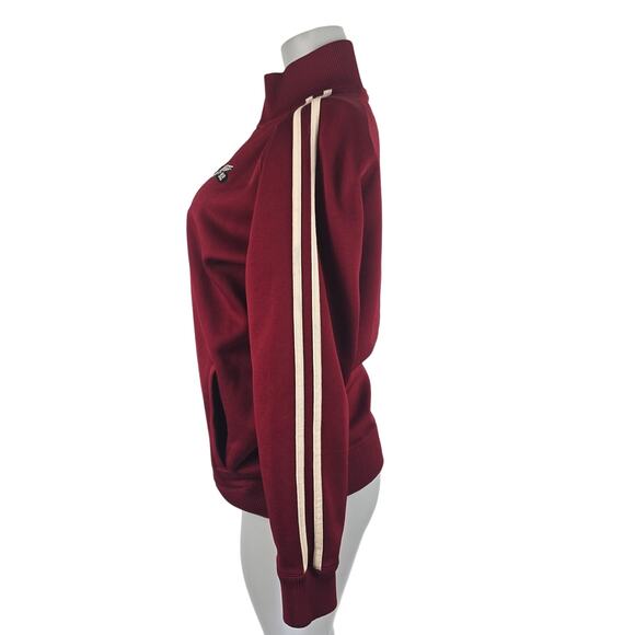 Ambercrombie & Fitch  Men's Red White Track Vintage Look Full Zip Jacket XL - Picture 3 of 5